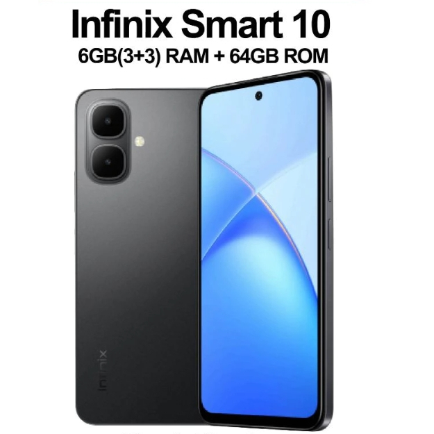 สําหรับฟิล์มกระจกนิรภัย infinix Smart 10 ตัวป้องกันหน้าจอแบบเต็ม