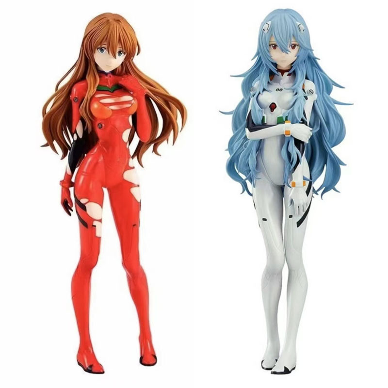 18.5 ซม.นีออน Genesis EVANGELION อะนิเมะรูป Eva Ayanami Rei Asuka Langley Soryu Makinami Pvc Action Figure ของเล่น Collec