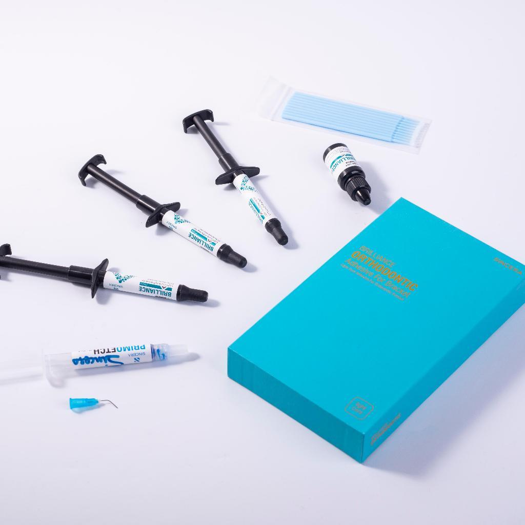 Light cure adheisve รั้งซีเมนต์ไพรเมอร์วางชุดมาตรฐาน