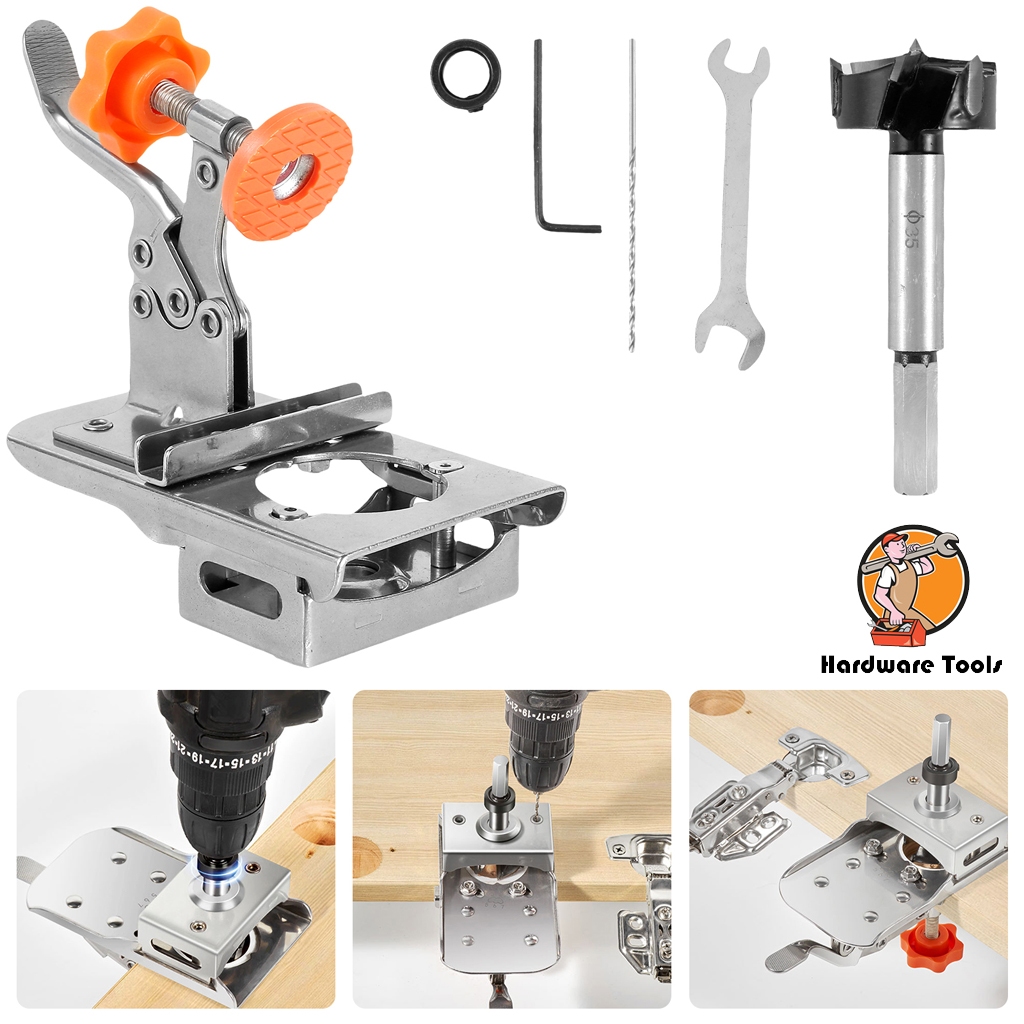ปกปิดบานพับประตูจิ๊ก35มิลลิเมตรสแตนเลสล็อคตู้บานพับจิ๊กบานพับเจาะจิ๊กคู่มือ