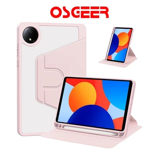 [osgeer] 360° เคส iPad แบบปรับได้เคสหนังสืออะคริลิคสําหรับ iPad Gen 11A16Air7/6/5/4 10.2/10.9 Pro11/13 เคส iPad