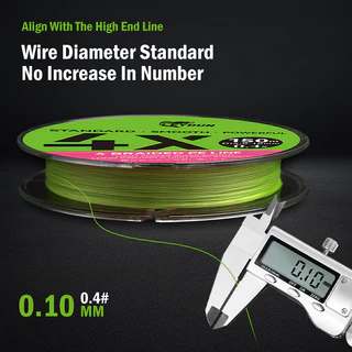 LEYDUN Micro THINNER สายตกปลา ขนาด 100 M และ 150 M ถัก 4X PE Monofilament จากญี่ปุ่น ใหม่ปี 2025