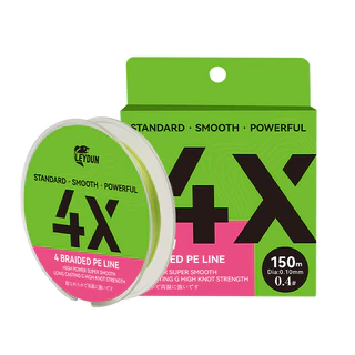LEYDUN Micro THINNER สายตกปลา ขนาด 100 M และ 150 M ถัก 4X PE Monofilament จากญี่ปุ่น ใหม่ปี 2025