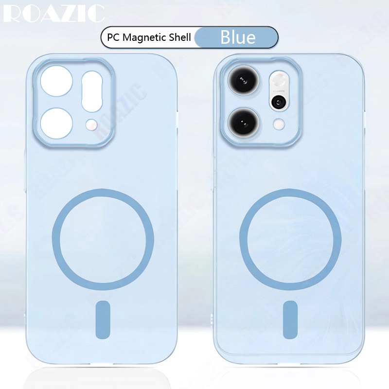 หรูหรา Frosted Magnetic สําหรับ OPPO Reno 14 Pro 5G Hard PC Slim กันกระแทก Drop แขนป้องกัน SSY02