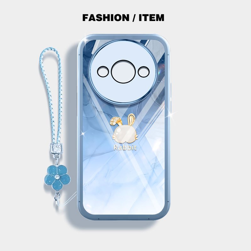 VRQR สําหรับ Xiaomi Redmi A3 4G A3X 4G Poco C61 4G Niche และ Minimalist INS สไตล์ตรงขอบเคสโทรศัพท์พร