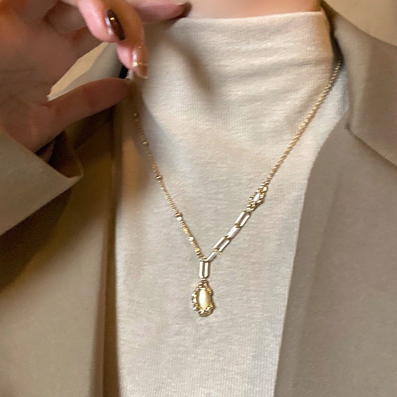 DREJEW سلسلة رقبة ذهبية 18K — صورة 8