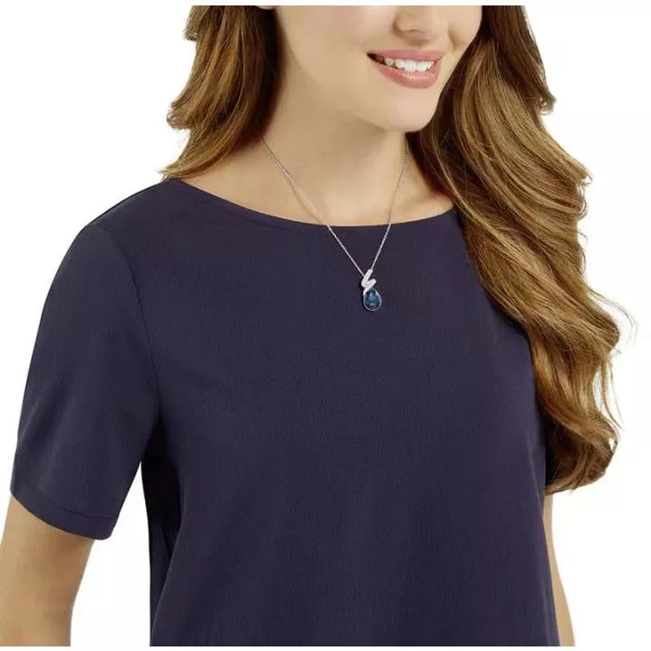 Swarovski สวารอฟสกี้ LAUREEN จี้โซ่ แฟชั่นและสง่างาม สร้อยคอรูปลูกแพร์ high-end Pear shaped necklace✨ No Ratings Yet