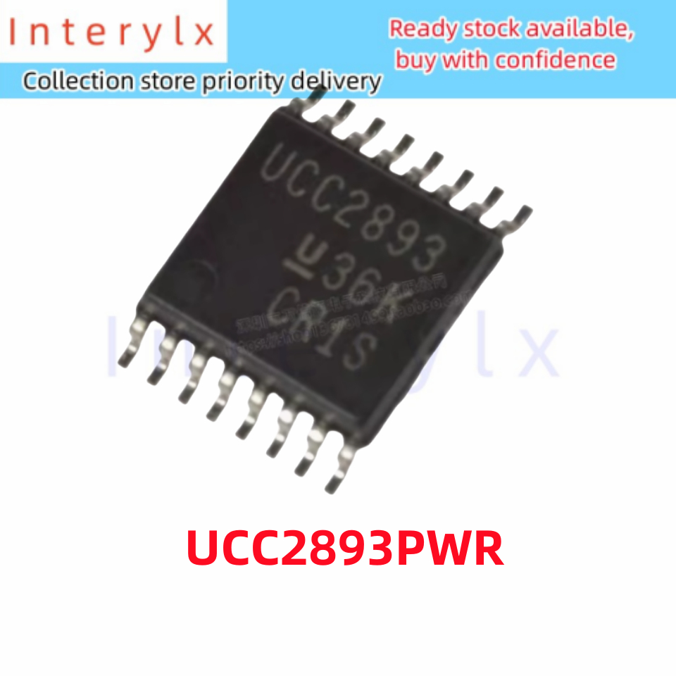 1 ชิ้น/ล็อตแบรนด์ใหม่ UCC2893PWR UCC2893 UCC2893PW TSSOP16 PWM และ Resonance Controller