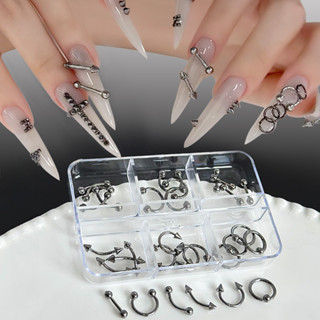 Misscheering Nail Rivets โลหะเคล็ดลับกรวย Punk สไตล์สาวร้อน …