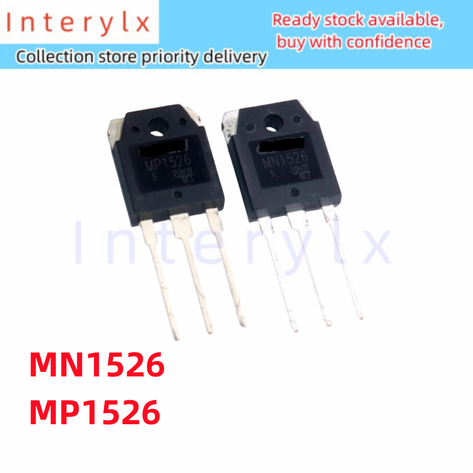 1 ชิ้น/ล็อตยี่ห้อใหม่ MP1526 MN1526 1526 เครื่องขยายเสียงหลอดเสียง Triode 150W TO-3P