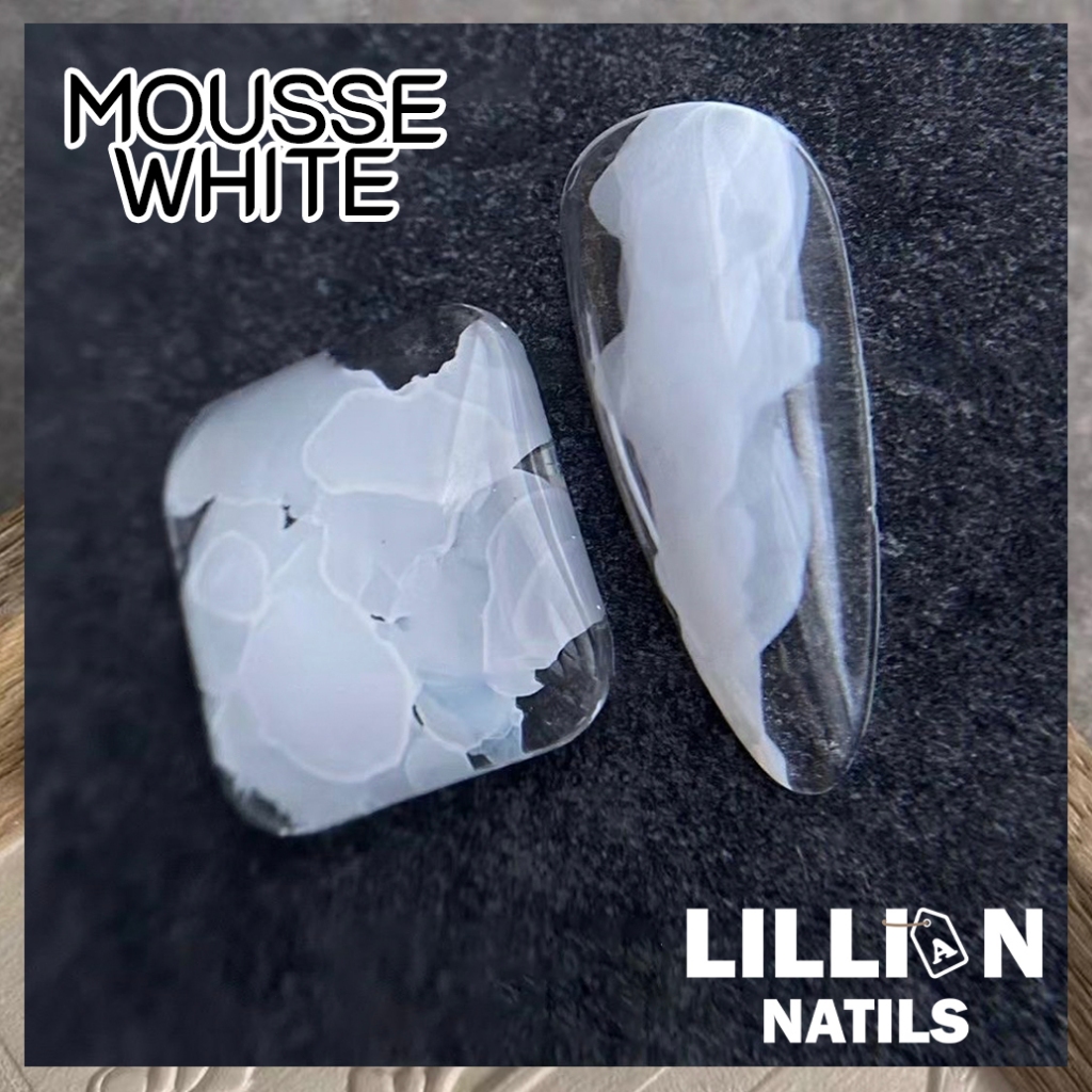 【พร้อมส่งในไทย】QINGYOU สีขาว สีดำ เพียงทาลงบนเล็บสีทำสีแล้ว  15ML น้ำยาทำลายหินอ่อน   QINGYOU  ไม่ต้องอบ น้ำยาริ้วใช้ทำงาน - รูปที่ 2