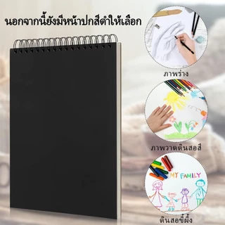 สมุดวาดรูป สมุดสเก็ตภาพ Sketchbook ปกแข็ง A4/A5 กระดาษหนา สมุดไม่มีเส้น กระดาษลอกลาย วาดภาพ วาดเขียน ชุดรูป