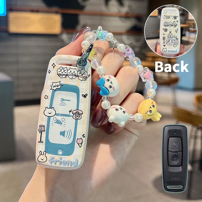 Honda PXC 160/PCX/Vario/ADV/ Scoopy/Lead/Giorno/SH/Vision Usachi ลาย TPU Remote Key Cover Case Casing