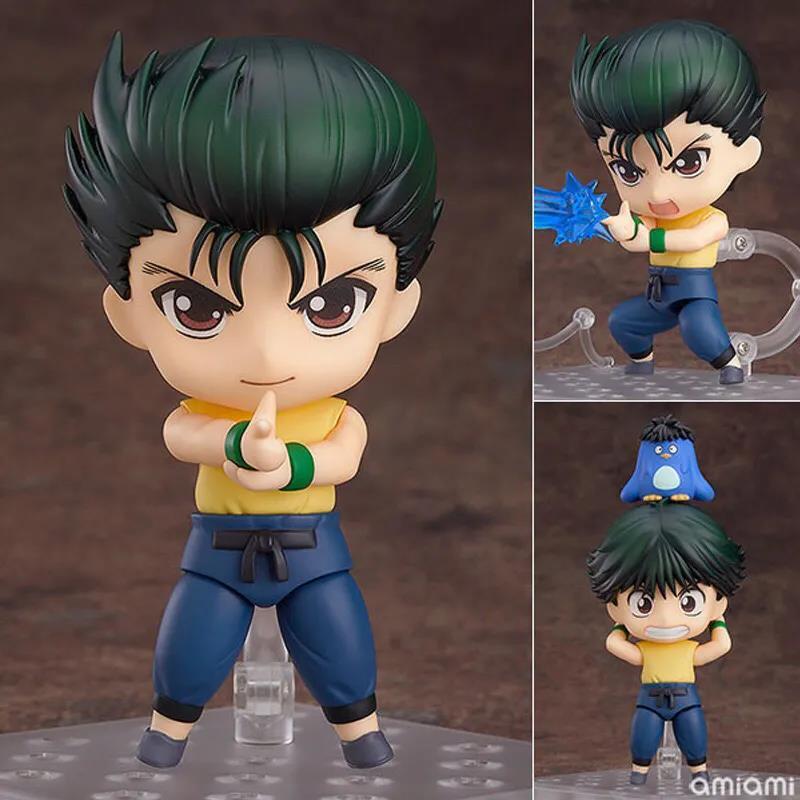 อะนิเมะ YuYu Hakusho Yusuke Urameshi 1221 Q Ver PVC Action Figure ของเล่นไม่มีกล่อง