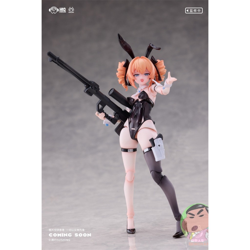 Sushiworks 1/12 Bunny Rapid Action Squad Sniper Leoni Action Figure