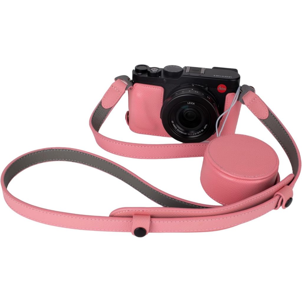 ชุดสําหรับกล้อง Leica D-LUX8 กล้อง,สําหรับ Leica DLUX8 ครึ่งกรณี D-LUX 8 ฝาครอบกล้องเลนส์ด้านหน้าพร้