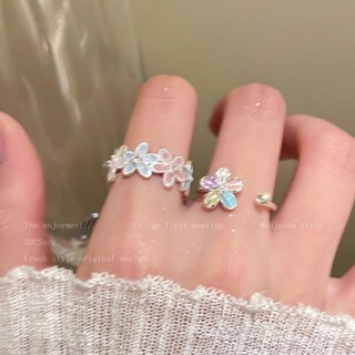 แหวน dopamine สีสันสดใสสำหรับผู้หญิง ออกแบบไว้สำหรับนิ้วชี้ …