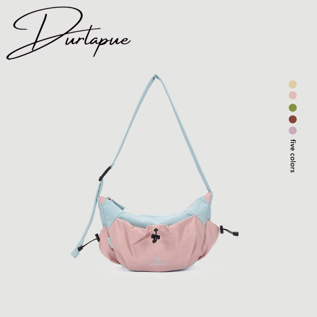 Durlapue-กระเป๋าสะพายข้างไหล่ข้างเดียวสำหรับผู้หญิง ออกแบบมาเพื่อน้ำหนักเบาทราบทางแฟชั่น