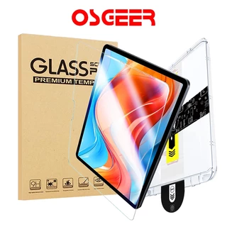 OSGEER ฟิล์มกระจกใสสําหรับ iPad Air 11 M4 M3 2026 A16 11นิ้ว 13 นิ้ว PRO 11 นิ้ว 13 Gen 11 10 M5 10.2 Air8/7/6/5/4 PRO 10.5 / 11 / 9.7 เครื่องมือติดตั้งเสริม