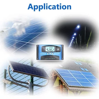 PowMr 30A PWM Solar Charger Controller 12V 24V แบตเตอรี่ Charger LCD Dual USB แผงพลังงานแสงอาทิตย์ตัวควบคุมสําหรับสูงสุด 48V PV อินพุต RBL