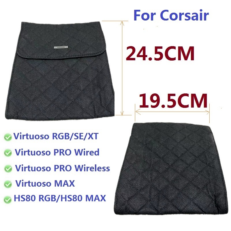 Original กระเป๋าเก็บสําหรับ Corsair HS80 RGB/HS80 MAX Virtuoso SE XT RGB PRO MAX HS55 HS65 HS50 HS60