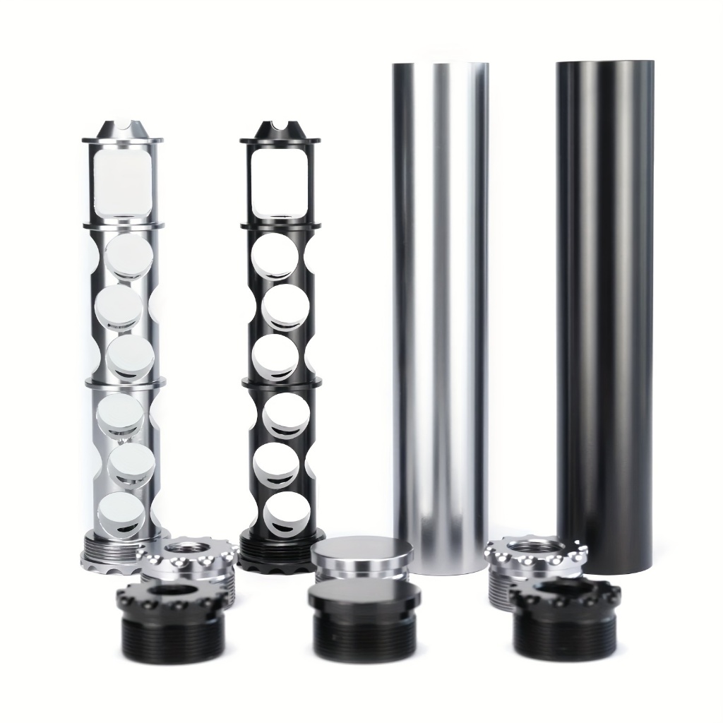 อลูมิเนียมการใช้กรอง Solvent Trap 6.3L 1.15 OD 0.3ID 1/2x28 และ 5/8x24 End Cap Monocore สําหรับ NAPA