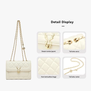 CORALDAISY bag ใหม่ กระเป๋าสะพายข้างผู้หญิง กระเป๋าคาดไหล่ กระเป๋าผู้หญิง