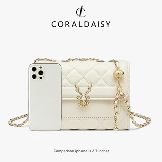 CORALDAISY bag ใหม่ กระเป๋าสะพายข้างผู้หญิง กระเป๋าคาดไหล่ กระเป๋าผู้หญิง