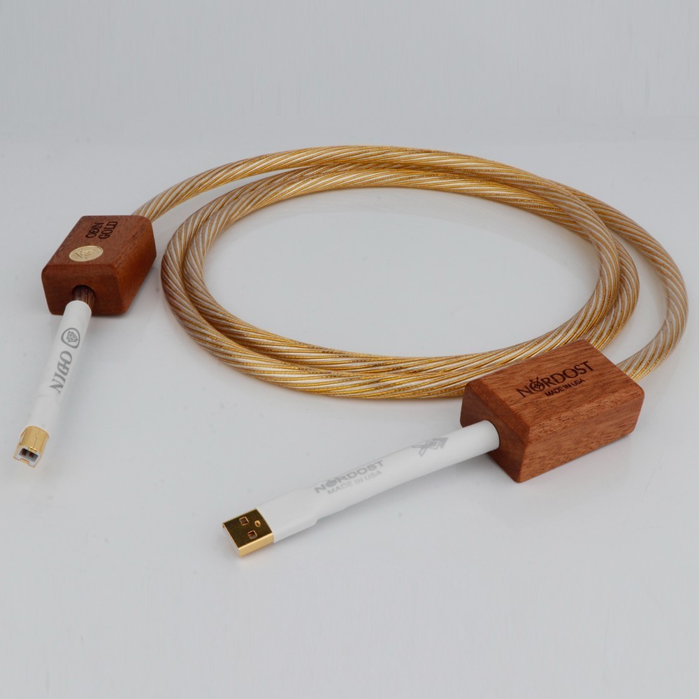 เพลงริบบิ้น Nordost King Odin Odin สาย USB คอมพิวเตอร์ DAC ถอดรหัสสายเคเบิลข้อมูลสายสัญญาณเสียง AB