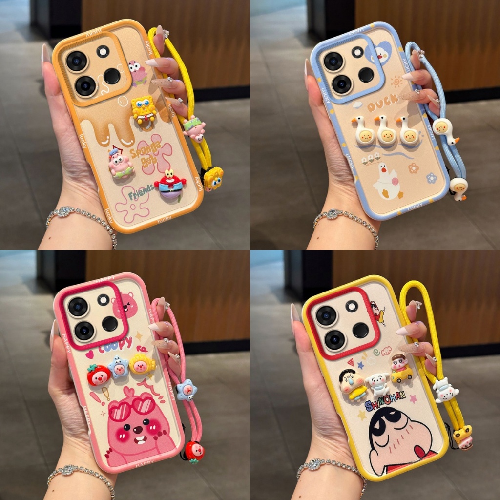 เคส  Honor X6A Honor X6B Honor X7C Honor X8B อะนิเมะการ์ตูนซิลิโคนอ่อนนุ่มเคสโทรศัพท์ TYNKP