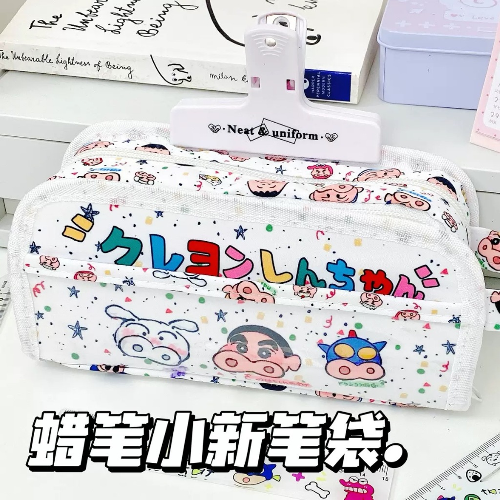 ความจุขนาดใหญ่กรณีดินสอการ์ตูนเครื่องเขียนกระเป๋าน่ารักหลายชั้นกระเป๋าดินสอกระเป๋า รถม้าชนิดเล็ก กระเป๋าเครื่องสําอาง