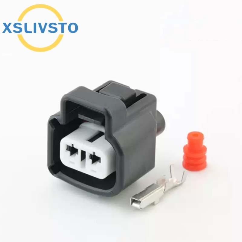 1 ชิ้น 2pin ขั้วต่อปลั๊กที่อยู่อาศัยไฟฟ้าอัตโนมัติ 192000-3130 สําหรับ Nissan Teana Sylphy Tiida ปลั๊กเซ็นเซอร์อุณหภูมิน้ํา DJ70216YA-2.2-21 G80