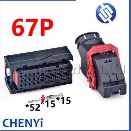 หน่วยควบคุมขั้วต่อ 67 พินของปลั๊ก ECU ของหุ่นยนต์เกียร์ 2278584-1 2278583-1 สําหรับกําแพงที่ยอดเยี่ย