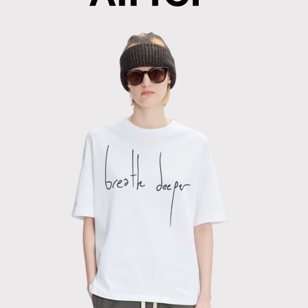 เสื้อยืด APC JOURNEY 中性APC 休闲字母เสื้อยืด