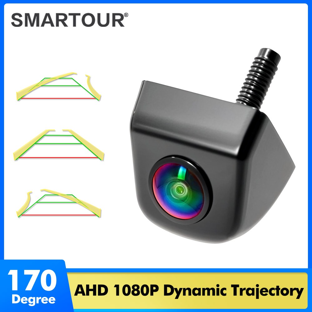 4K 4 Pin Ahd CCD CVBS 1080P Night Vision แบบไดนามิก Trajectory รถที่จอดรถสาย HD สไตล์เกาหลีรถด้านหลังย้อนกลับที่จอดรถติดตามกล้อง