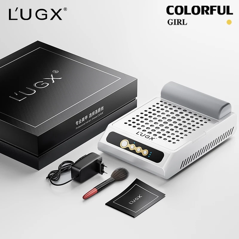 LUGX (LG618S) รุ่นอัพเกรด✅ ของแท้100%✅ เครื่องดูดฝุ่นเล็บ เครื่องดูดฝุ่นไร้สาย พร้อมแบตเตอรี่ LUGX 5,000mAh 4,000RPM โดยใช้พัดลมเทอร์โบไร้แปรงถ่าน ทนทานประสิทธิภาพสูง thumbnail 6