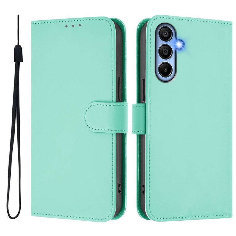 SAMSUNG DeluxeปลอกสําหรับSamsung Galaxy S25 Edge A07 A17 A16 A36 5G A56 5G A26 5G M36 M56 M06 F06 M16 F16 M35 5G Slimกระเป๋าสตางค์นุ่มPUหนังช่องใส่การ์ดผิวฝาครอบโทรศัพท์ - รูปที่ 6