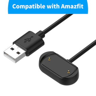 สําหรับเครื่องชาร์จ Amazfit T-Rex 2, GTR 4, GTR 3 Pro, GTS 4, GTS 3 - สายชาร์จทดแทนสายไฟอุปกรณ์เสริมนาฬิกาอัจฉริยะ [3.3ft/1m]