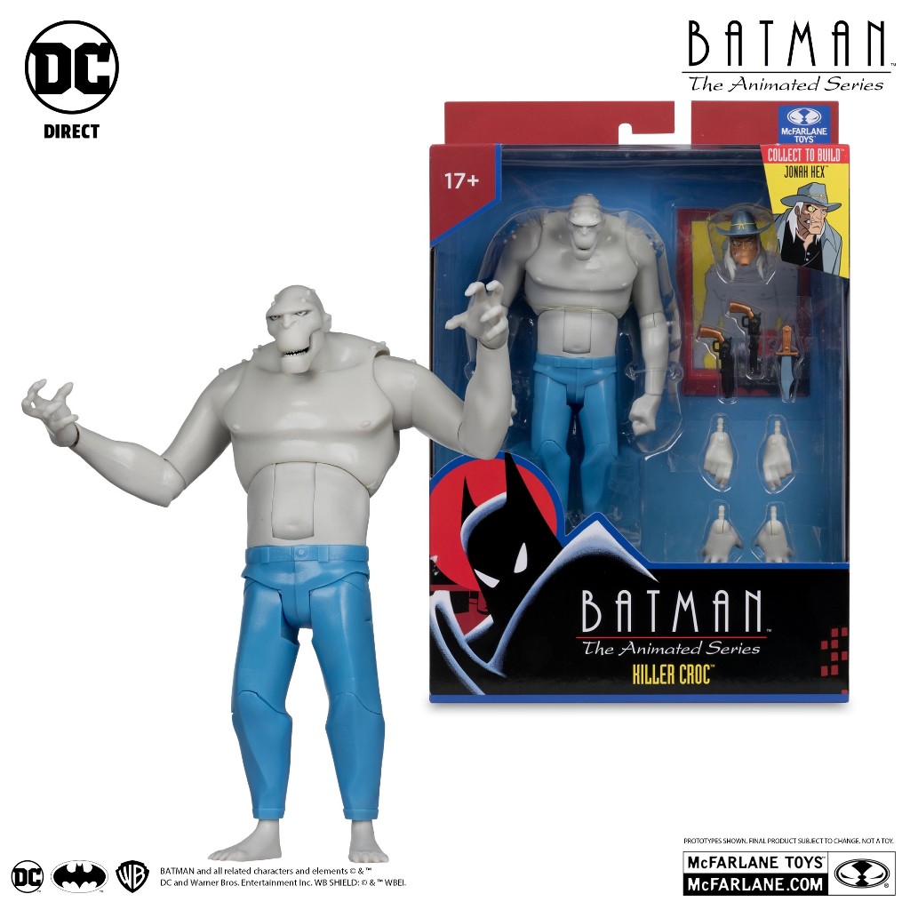 Mcfarlane Animation Adventure Killer Croc 1/10 Action Figure