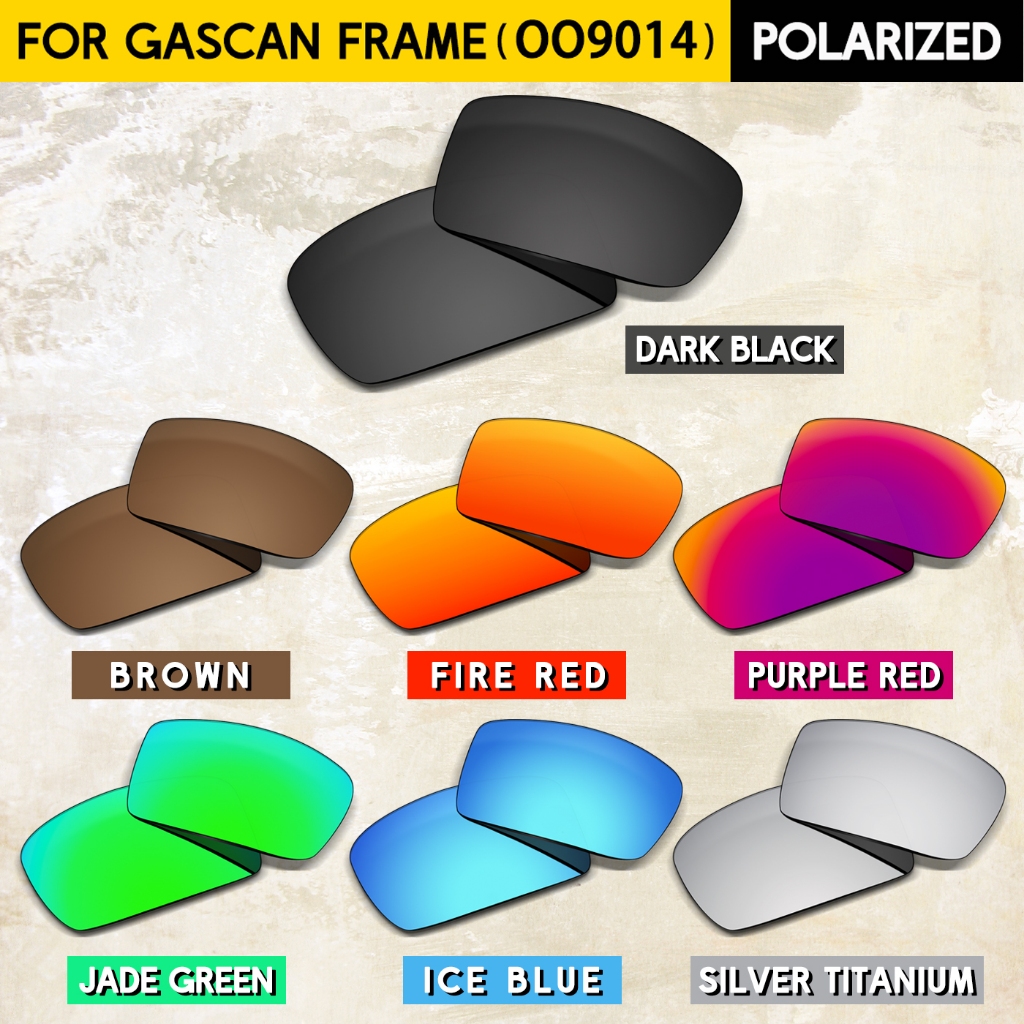 เลนส์ OO9014 Gascan 60 มม. เปลี่ยนได้ พอลารอยซ์ ป้องกัน UV 100%