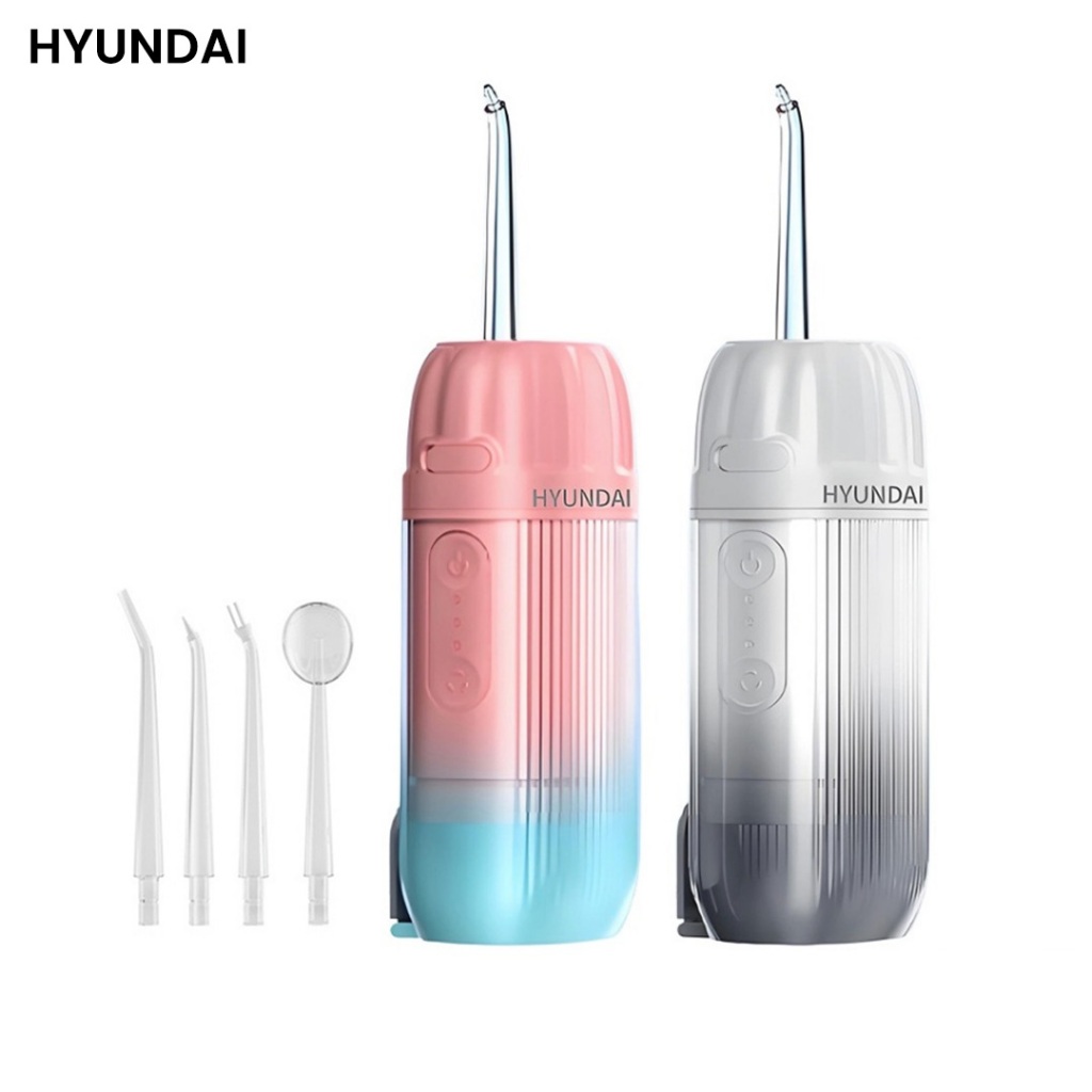 HYUNDAI S59 เครื่องชลประทานทันตกรรมไฟฟ้า 200mL ถังน้ํา 3 โหมดทําความสะอาด Gentle & Powerful Dental C