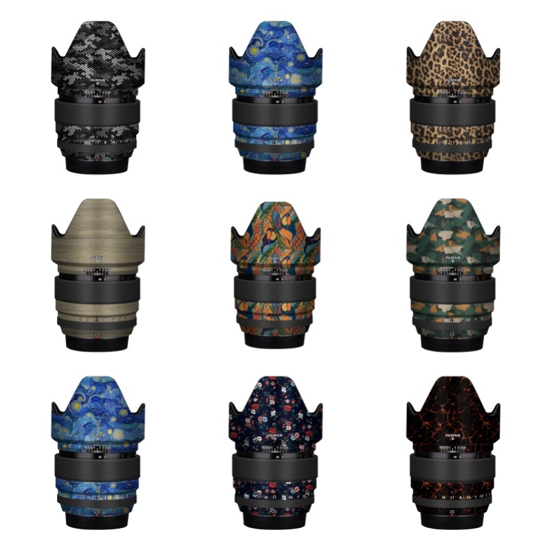 สติกเกอร์ป้องกันเลนส์ Fujifilm เหมาะสําหรับสติกเกอร์ Fujifilm XF23 F1.4, ตัวป้องกันเลนส์ Fujifilm, อ