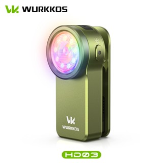 Wurkkos HD03 MONSTER 3 คานในคลิปไฟ ,680LM USB C สปอตไลท์แบบช…