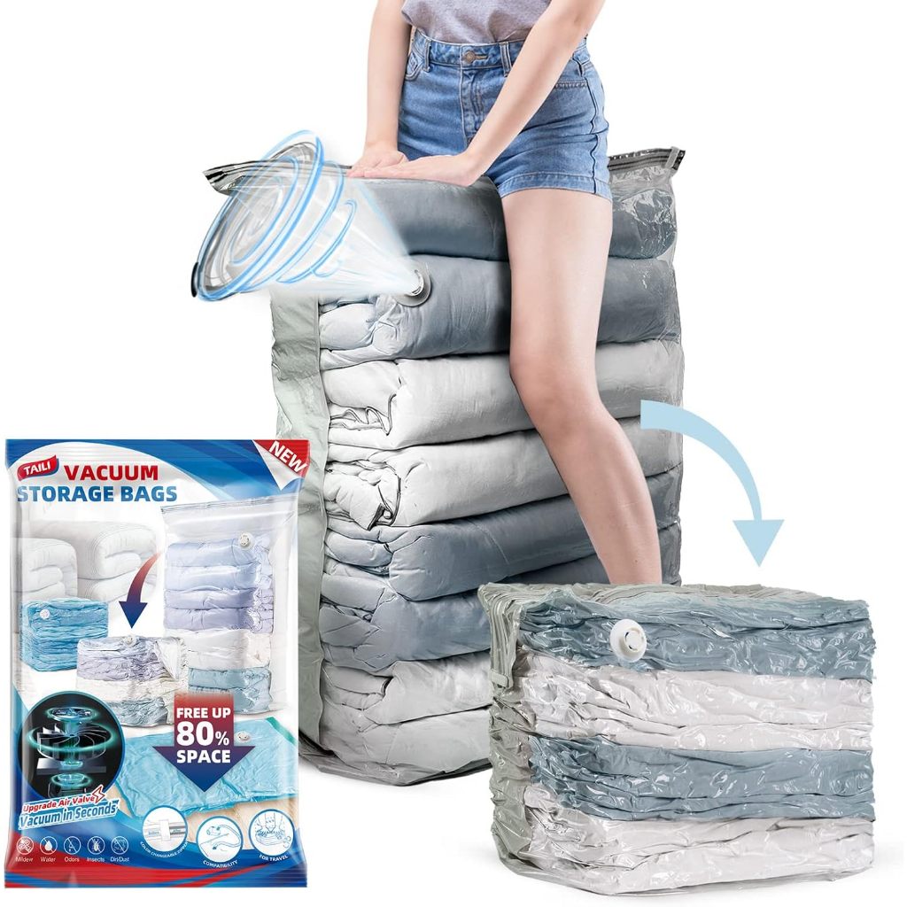 🔥ส่งจากไทย🔥ถุงบีบอัดสูญญากาศ ผ้าฝ้าย ขนาดใหญ่พิเศษ สําหรับใส่เสื้อผ้านวม