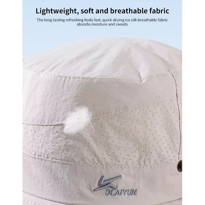 SPORT หมวกคลุมหน้ากันแดดระบายอากาศสำหรับกลางแจ้ง - รูปที่ 5