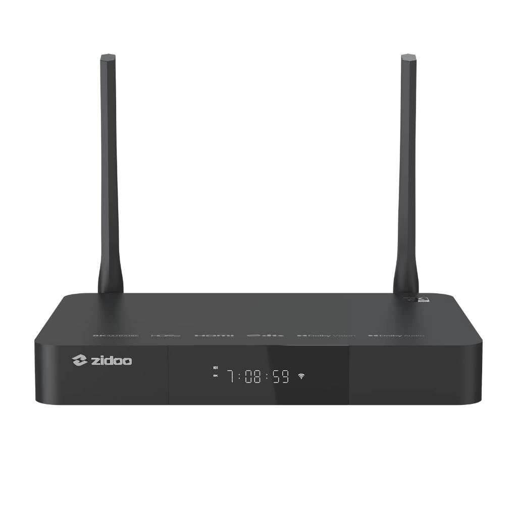 Zidoo Z9X 8K- 8K HDR Media Player, Android 11 OS, Amlogic S928X-K โปรเซสเซอร์ 6G+64G, VPU Video Engi