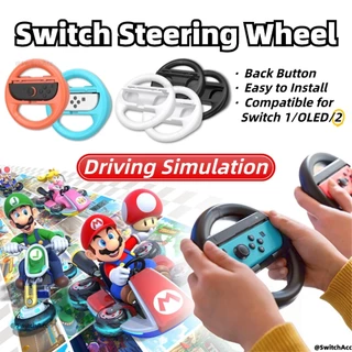 สวิตช์พวงมาลัย Joy-Con อุปกรณ์เสริม 1 ชุด 2 ชิ้นสําหรับ Nintendo Switch 1 / 2/ OLED พร้อมสต็อกในประเทศ
