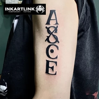 Inkartlink Magic Tattoo ซีรีส์วันพีซ สติกเกอร์ชั่วคราว รอยสักมายากลกันน้ำติดทนนาน รอยสักปลอมยาวนานถึง 15 วัน รอยสักกึ่งถาวร