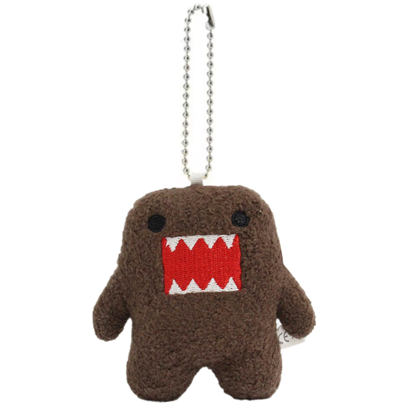 Domo Kun พวงกุญแจตุ๊กตา Ball Chain การ์ตูนอะนิเมะ Kawaii น่ารักกระเป๋าพวงกุญแจ Charm พวงกุญแจ Keyholder ของขวัญเล็กๆ