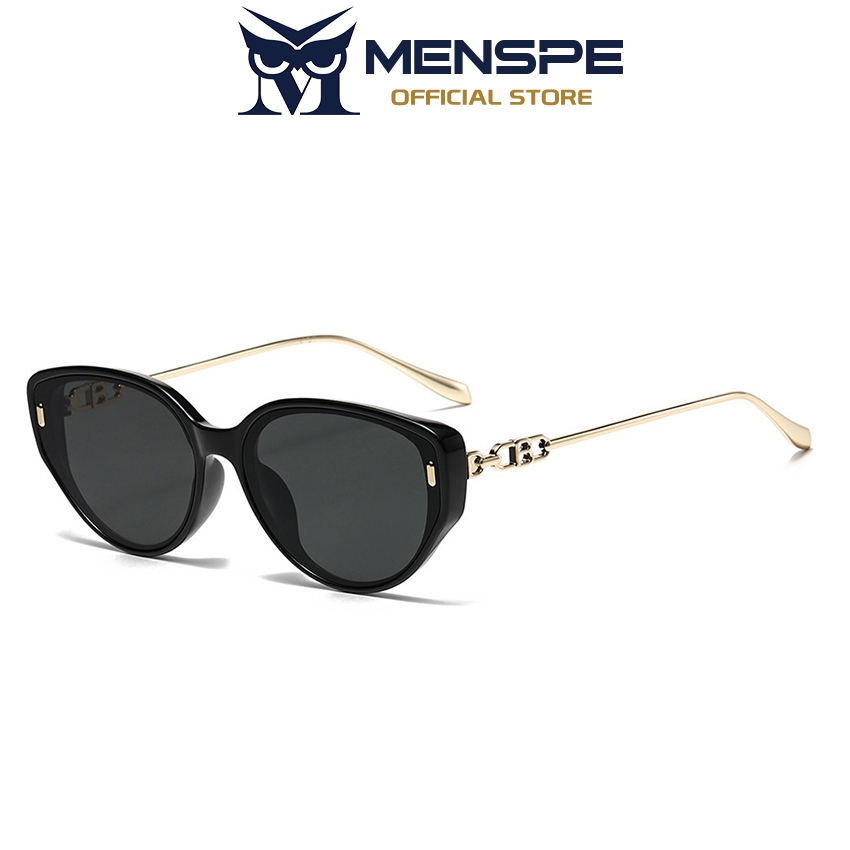MENSPE Retro Cat Eye MENSPE สำหรับผู้ชายและผู้หญิง ป้องกันUV400 เหมาะสำหรับการท่องเที่ยวและการขับรถ